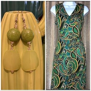 Dress & Earring Combo